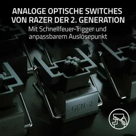Razer Huntsman V3 Pro Optischer Schlüsselschalter DE