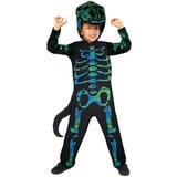 amscan 9914837 Kinder Dino Skelett Kostüm Halloween Kostüm Jungen Mädchen Kinder Dinosaurier (10-12 Jahre)