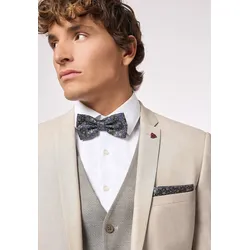 Fliege ROY ROBSON "Fliegen Set", Herren, Gr. ONESIZE, braun, 100% Seide, Fliegen