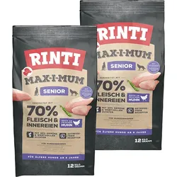 RINTI MAX-I-MUM Senior Huhn 2x12 kg