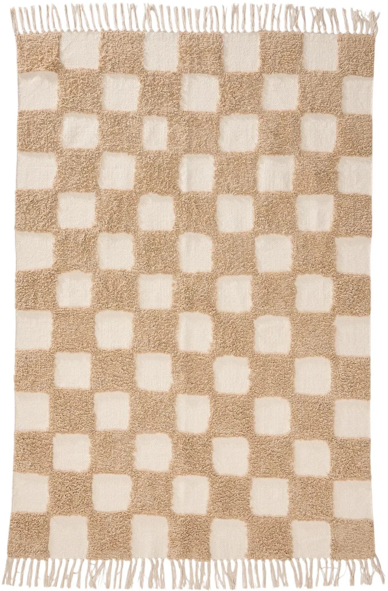 Lytte Kinderteppich Caro Beige 160x230 cm - Teppich für Kinderzimmer