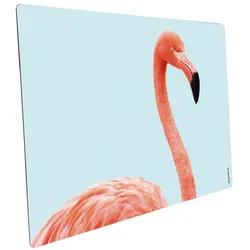 mySPOTTI Mini-Spritzschutz »Flamingo aque«, Aluverbund, Flamingo