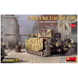 MiniArt 35333 - Pz.Kpfw.IV Ausf. G-Last/H-Early Nibelungenwerk Prod 1:35