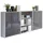 MID.YOU Office Edition Aktenschrank 9 0,0 x 0,0 x 0,0 grau