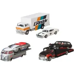 HOT WHEELS FLF56 Premium Car Team Transporter - sortiert