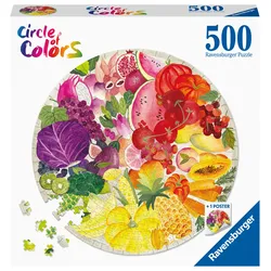 Ravensburger Puzzle - Circle of Colors - Fruits&Vegetables 500 Teile