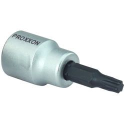 PROXXON 23584 TX20 Torx Einsatz Nuss Antrieb 10mm (3/8") ohne Bohrung