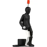 TIPP-KICK Pro-Kicker Allround I Original Spieler für Groß & Klein I Spielspaß mit der Fußball-Figur Spiel I Zubehör I Schwarz