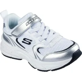 SKECHERS Retro Graph Kinder Weiß/Silber 30