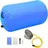 vidaXL Aufblasbare Gymnastik-Rolle mit Pumpe 100x60 cm PVC Blau