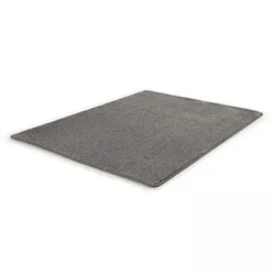 Oviala Business Rechteckiger Teppich aus Polypropylen 200x290 cm anthrazit