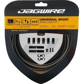 Jagwire Bremszugset Universal Sport [Universal] Carbon/silber - Road