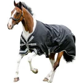 Horseware Ireland Weidedecke Amigo 100g 140 cm Black/Titanium Grey