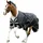 Horseware Ireland Weidedecke Amigo 100g 140 cm Black/Titanium Grey