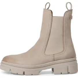 TAMARIS Damen Chelsea Boots, Frauen Stiefeletten,TOUCHit-Fußbett,Bootee,Booties,halbstiefel,Kurzstiefel,uebergangsschuhe,Taupe NUBUC,40 EU