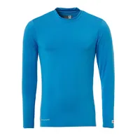 Uhlsport Distinction langarm Funktionsshirt cyan 140