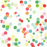 DUNI GMBH DUNI Zelltuch Serviette 33x33 cm Happy Bubbles