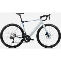 Orbea Gain M20i 2026 - Halo Silver (Matt) - Blue Carbon View (Gloss)