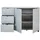 Hom ́in Sideboard 165 x 105,1 x 52,5 cm Grau