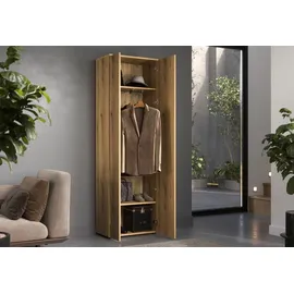trendteam Garderobenschrank Amrum 60x36x196 cm braun