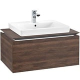 Villeroy & Boch Legato Waschtischunterschrank B678L0VH 80x38x50cm, mit LED-Beleuchtung, Arizona Oak