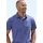 John Devin Poloshirt »mit Slub-Garn Struktur« aus leichter, strukturierter Baumwollqualität Gr. L (52/54), blau, , 66742858-L