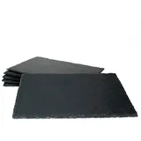 MamboCat Platzset 6er Set Schieferplatte 20x30 cm - 23464665 schwarz