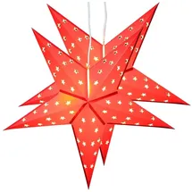 Brubaker Falt Weihnachtsstern 60 cm Rot