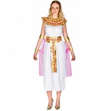 dressforfun Frauenkostüm orientalische Prinzessin Amira | langes Kleid mit aufwendigem Kragen | traumhaftes Cape | Oberarm- und Unterarm-Stulpen (XL | Nr. 300273)