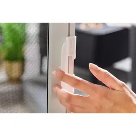 hecht International Culex Fliegengitter Alu Smart 125 x 220 cm Weiß