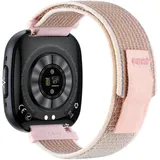 40 mm Schwarz Klettband Rose