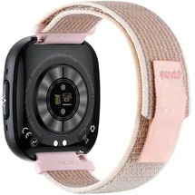 knauermann Neo 2 Eckig 40 mm Schwarz Klettband Rose