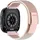 knauermann Neo 2 Eckig 40 mm Schwarz Klettband Rose