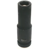 Yokota ACTION 1/2" Kraft/Schlagschrauber-Nuss/Steckschlüssel 6KANT SW 8-24 MAGNETISCH: SW 19 x 78 mm