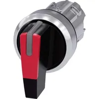 Siemens 3SU10522CM200AA0 3SU1052-2CM20-0AA0 Knebelschalter Knebel Rot 2 x 45