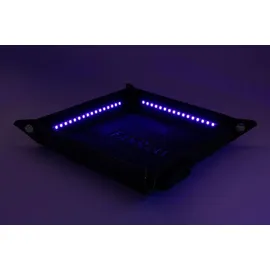 fanroll Shadowlight Faltbarer Blacklight Würfelteller Black