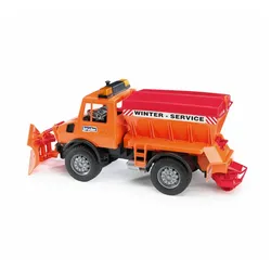 Bruder® Spielzeug-Winterdienst Mercedes Benz Unimog orange