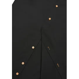 RUSTY NEAL Langarmhemd RUSTY NEAL, Herren, Gr. 4XL, EURO-Größen, orange (schwarz, orange), 60% Baumwolle, 37% Polyester, 3% Elasthan, unifarben, Hemden, mit Krawatte