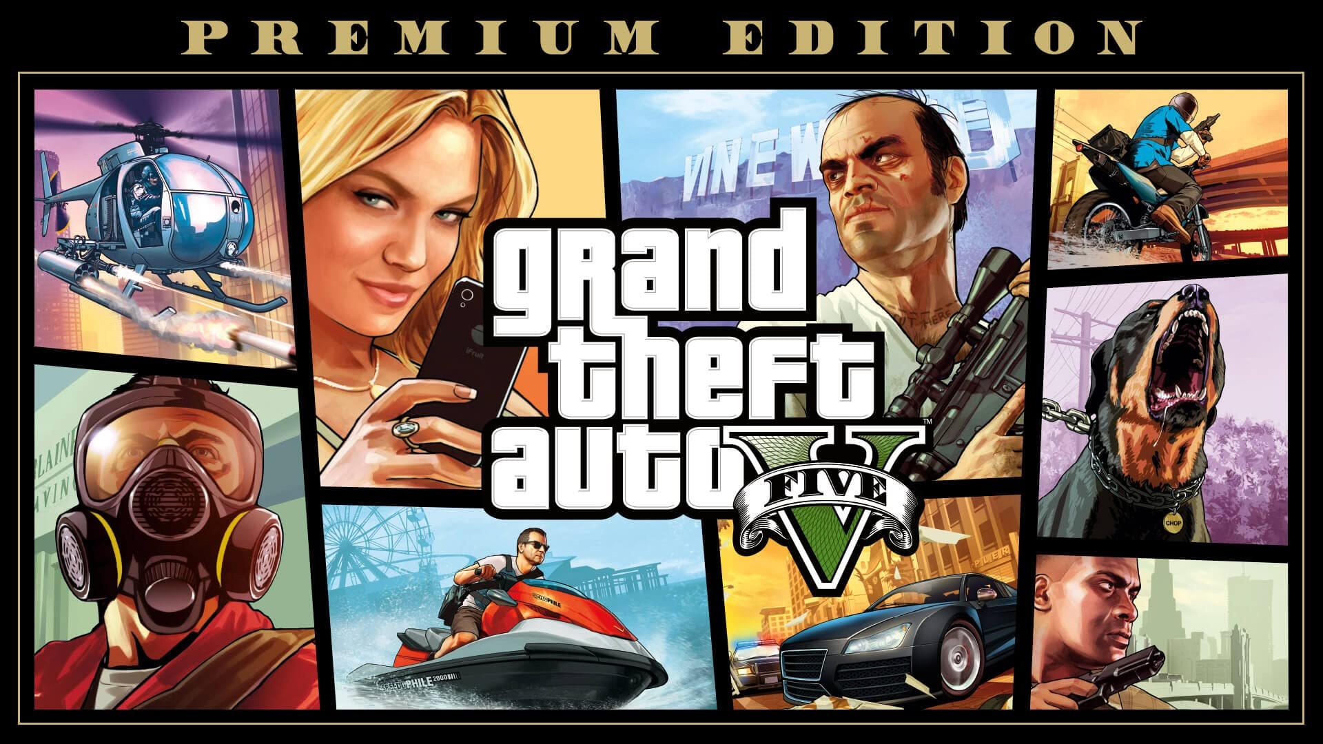 Rockstar Games Grand Theft Auto V : Édition Premium Online Xbox One