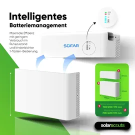 SOFAR BTS E10-DS5 Batteriespeicher 10 kWh