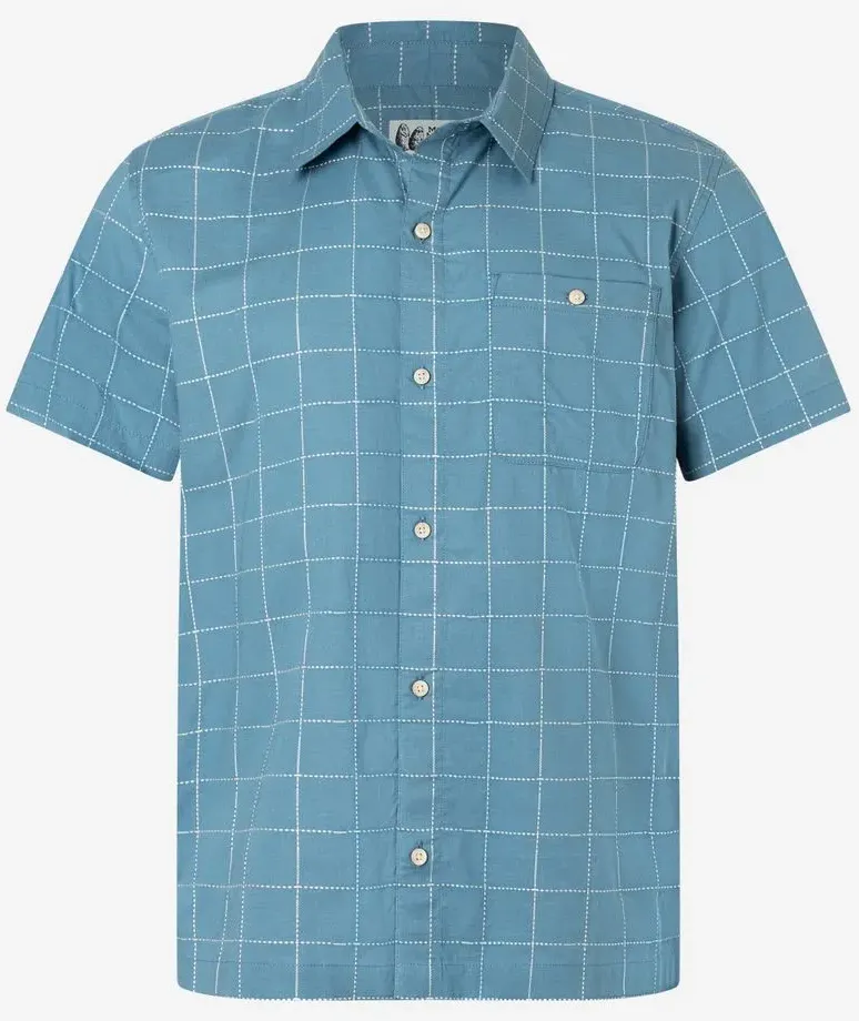 Marmot Cedrus Short Sleeve summer storm global plaid (42545) L