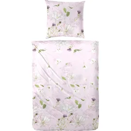 Primera Eden", 135x200+80x80 cm rosa/weiß/grün