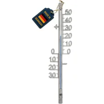 TFA Analoges Außenthermometer Silber/Schwarz 100x17x428