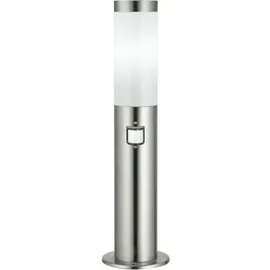 Harms Import Außenleuchte Edelstahl 13,0 cm mit Bewegungsmelder silber