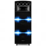 Pyle Audio PylePro PA Lautsprecher 1600W Passiv – 2x12" Subwoofer, 3-Wege Soundsystem mit Tragegriffen, robustes Gehäuse für DJ, Bühne, Heimkino, Events und Partys