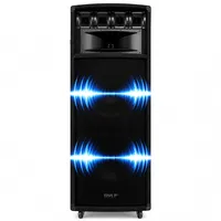 Pyle Audio PylePro PA Lautsprecher 1600W Passiv – 2x12" Subwoofer, 3-Wege Soundsystem mit Tragegriffen, robustes Gehäuse für DJ, Bühne, Heimkino, Events und Partys