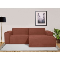 INOSIGN Ecksofa Koa,228cm, Modulsofa in Webstoff«, pink