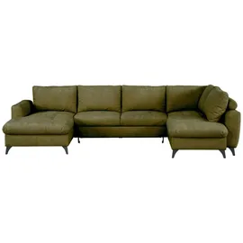 belluti Ecksofa, Metall, 5-Sitzer, Ottomane links, L-Form, cm, Goldenes M, Typenauswahl, Stoffauswahl, seitenverkehrt erhältlich, Rücken echt, Wohnzimmer, Sofas & Couches, Wohnlandschaften, Ecksofas