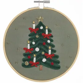 Rico Design Stickpackung Vorgezeichnet, Weihnachtsbaum