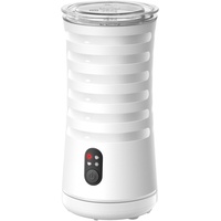 Milchaufschäumer Elektrisch, Ein Klick Milchschäumer mit 4 Modi, Griffige Form, Strix-Steuerung, Antihaft-Innenausstattung (Weiß)